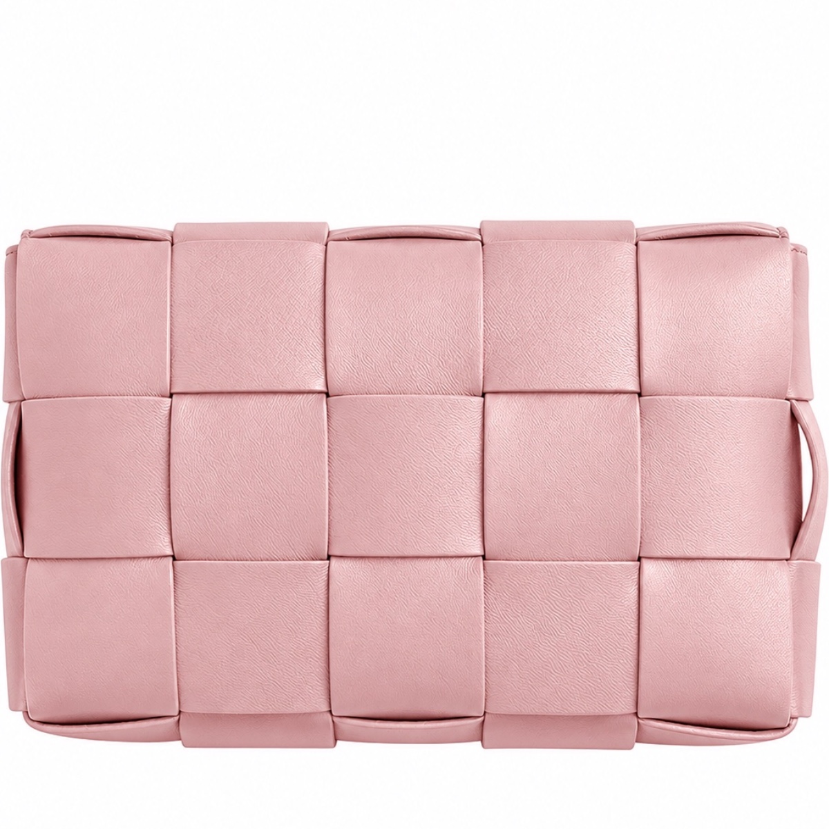 Freya Woven Crossbody Bag ladies crossbody bag in Blush Pink
